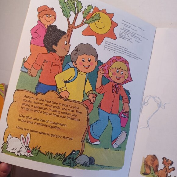 Fun-to-Make Nature Crafts Robyn Supraner 1981 Illustrated Paperback Vintage Book - Picture 2 of 6